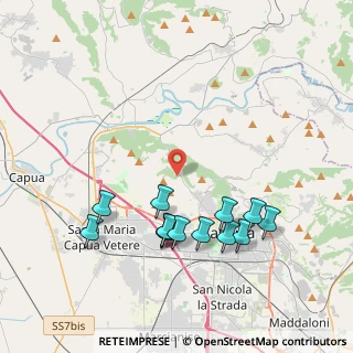 Mappa Via T.Solari, 81100 Caserta CE, Italia (4.37846)