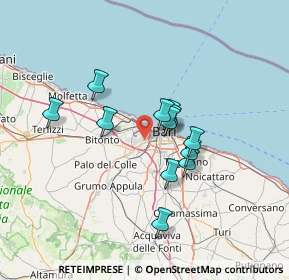 Mappa 70132 Modugno BA, Italia (11.4025)