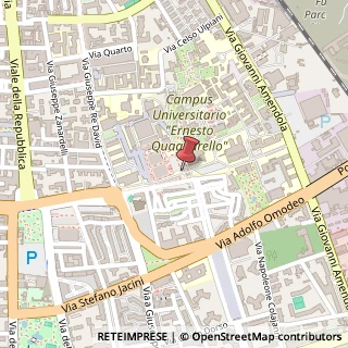 Mappa Via Gaetano Salvemini, 1-3, 70125 Bari, Bari (Puglia)