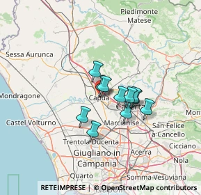 Mappa 81043 Capua CE, Italia (9.01091)
