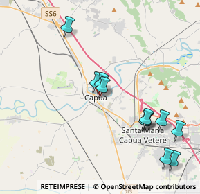 Mappa 81043 Capua CE, Italia (4.53909)