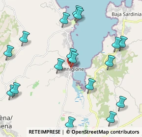 Mappa Via Giovanni da Verrazzano, 07021 Arzachena SS, Italia (2.66529)