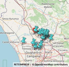 Mappa Via G. Amalfitano, 81043 Capua CE, Italia (10.84842)