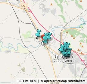 Mappa Vico S. Lorenzo, 81043 Capua CE, Italia (3.44583)