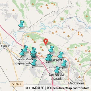 Mappa SS 87, 81100 Caserta CE, Italia (4.53231)