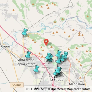 Mappa SS 87, 81100 Caserta CE, Italia (5.03313)