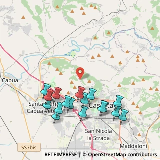 Mappa SS 87, 81100 Caserta CE, Italia (4.72706)