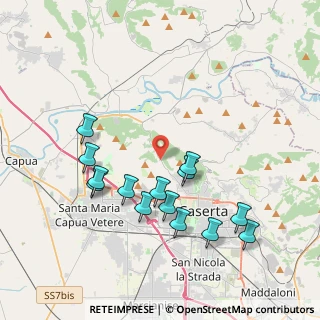 Mappa Via Sannitica, 81100 Caserta CE, Italia (4.24643)