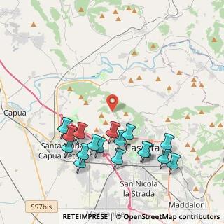 Mappa Via Sannitica, 81100 Caserta CE, Italia (4.71941)