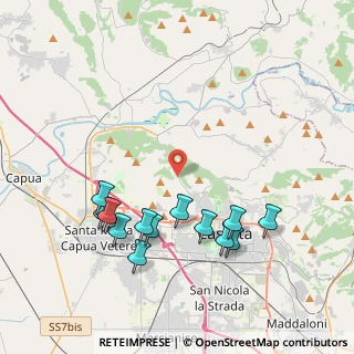Mappa Via Sannitica, 81100 Caserta CE, Italia (4.53231)