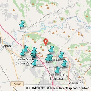 Mappa Via Sannitica, 81100 Caserta CE, Italia (4.51231)