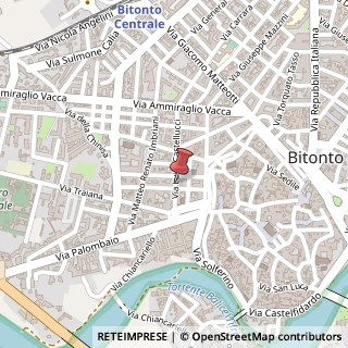 Mappa Via Luigi Castellucci, 25, 70032 Bitonto, Bari (Puglia)