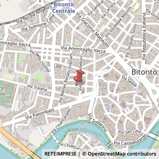 Mappa Via Gioacchino Rossini, 32, 70032 Bitonto, Bari (Puglia)