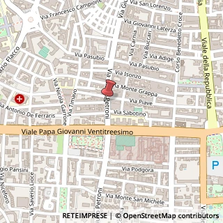 Mappa Via Monte Nevoso, 39, 70124 Bari, Italia, 70124 Bari, Bari (Puglia)