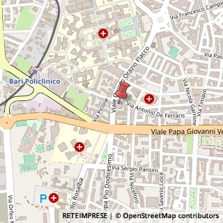 Mappa Viale Orazio Flacco, 24, 70124 Bari, Bari (Puglia)