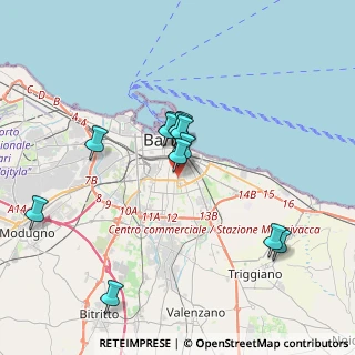 Mappa Viale della Repubblica, 70122 Bari BA, Italia (3.54417)