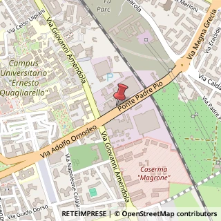 Mappa Via Pietro Giannone, 16/B, 70126 Bari, Bari (Puglia)