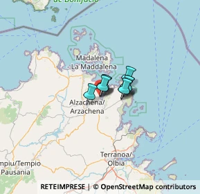 Mappa Località Li Laccheddi, 07021 Arzachena SS, Italia (20.39364)