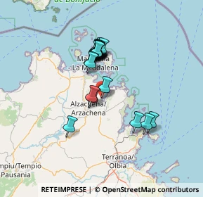 Mappa Località Li Laccheddi, 07021 Arzachena SS, Italia (11.65737)