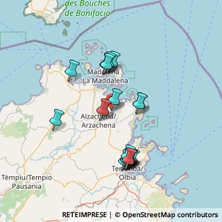 Mappa Località Li Laccheddi, 07021 Arzachena SS, Italia (14.715)