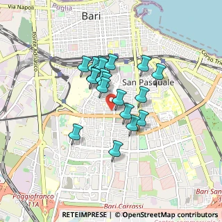 Mappa Via Benedetto Lorusso, 70124 Bari BA, Italia (0.699)
