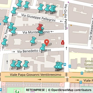 Mappa Via Benedetto Lorusso, 70124 Bari BA, Italia (0.08333)