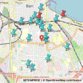 Mappa Via Sabotino, 70125 Bari BA, Italia (1.13)