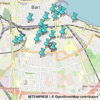 Mappa Via Sabotino, 70125 Bari BA, Italia (1.016)