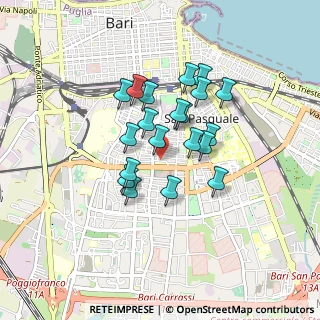Mappa Via Piave, 70125 Bari BA, Italia (0.703)