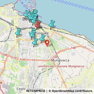 Mappa Via Sette Pietro, 70125 Bari BA, Italia (2.435)