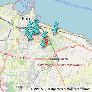 Mappa Via Sette Pietro, 70125 Bari BA, Italia (1.63786)
