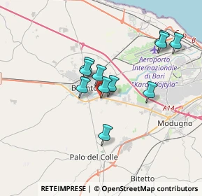 Mappa SP 231 Km.5, 70032 Bitonto BA, Italia (3.10818)