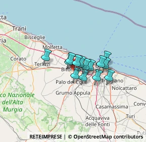 Mappa SP 231 Km.5, 70032 Bitonto BA, Italia (8.19571)