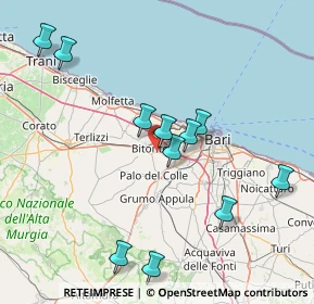 Mappa SP 231 Km.5, 70032 Bitonto BA, Italia (17.01636)