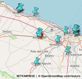Mappa SP 231 Km.5, 70032 Bitonto BA, Italia (10.89737)