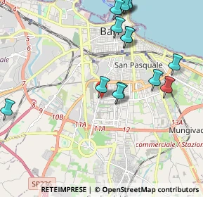 Mappa Via Che Guevara, 70124 Bari BA, Italia (2.49933)
