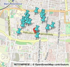 Mappa Viale kennedy, 70124 Bari BA, Italia (0.4185)