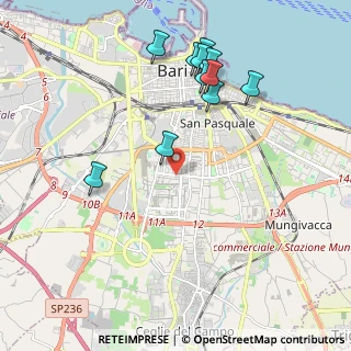 Mappa Via John Fitzgerald Kennedy, 70124 Bari BA, Italia (2.28455)