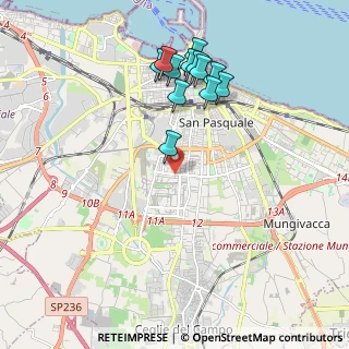 Mappa Via John Fitzgerald Kennedy, 70124 Bari BA, Italia (2.11)