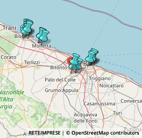 Mappa Via delle Ginestre, 70026 Modugno BA, Italia (16.12438)