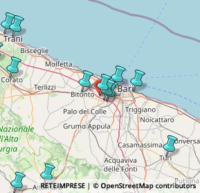 Mappa Via delle Ginestre, 70026 Modugno BA, Italia (22.585)