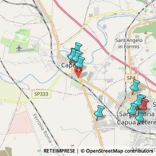 Mappa Via Umberto d'Aquino, 81043 Capua CE, Italia (2.69)
