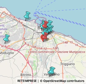 Mappa V.le John F. Kennedy, 70124 Bari BA, Italia (3.15)