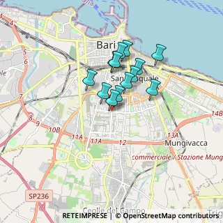 Mappa Viale John Fitzgerald Kennedy, 70125 Bari BA, Italia (1.32)