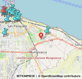 Mappa Via la Pira Giorgio, 70126 Bari BA, Italia (3.63692)