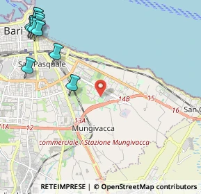 Mappa Via la Pira Giorgio, 70126 Bari BA, Italia (3.4)