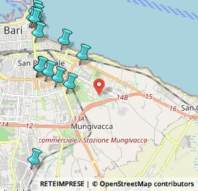 Mappa Via la Pira Giorgio, 70126 Bari BA, Italia (2.99231)