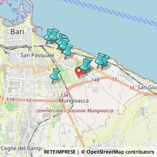Mappa Via la Pira Giorgio, 70126 Bari BA, Italia (1.59)