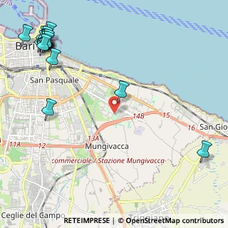 Mappa Via la Pira Giorgio, 70126 Bari BA, Italia (3.59875)