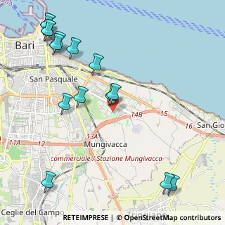Mappa Via la Pira Giorgio, 70126 Bari BA, Italia (2.94733)